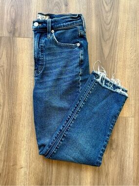 Madewell Perfect Vintage Jean with raw hem